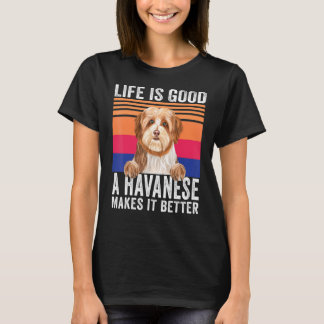 T-shirt Le Havanais rend ta vie Vintage