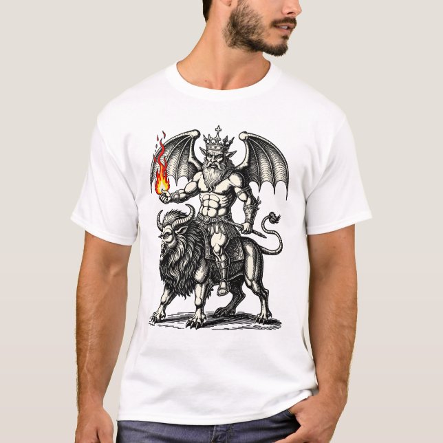 T-shirt Le Héraut Du Chaos Asmodeus (Devant)