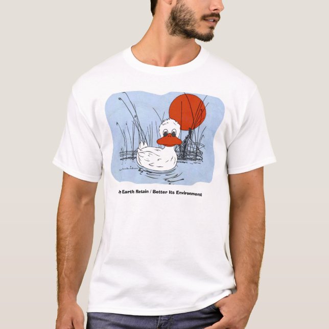 T-shirt le herbie t, la terre d'aide maintiennent/meilleur (Devant)
