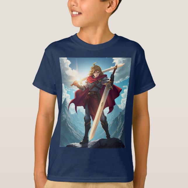 T-shirt le héros (Devant)