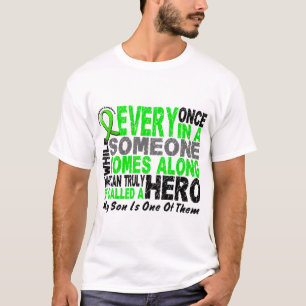 T-shirt Le HÉROS de Non-Hodgkins de lymphome VIENT LE LON