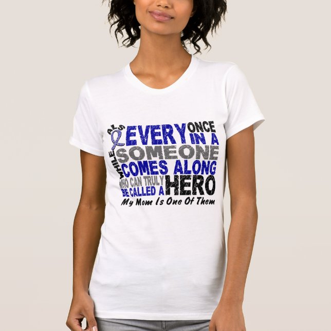 T-shirt Le héros de SAL vient le long 1 maman (Devant)