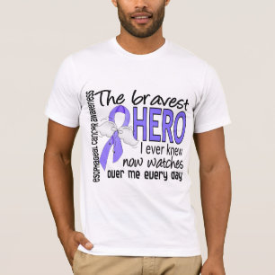 T-shirt Le héros le plus courageux j'ai jamais connu le