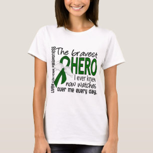 T-shirt Le héros le plus courageux j'ai jamais connu le