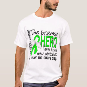 T-shirt Le héros le plus courageux j'ai jamais su la