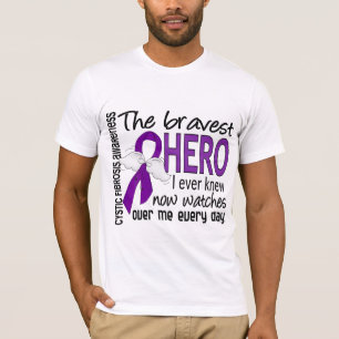 T-shirt Le héros le plus courageux j'ai jamais su la
