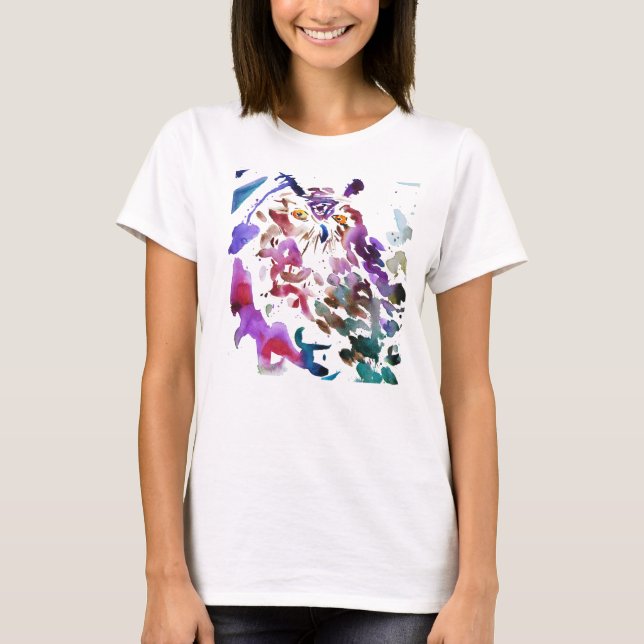 T-shirt Le hibou (Devant)