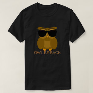 T-shirt Le hibou soit de retour