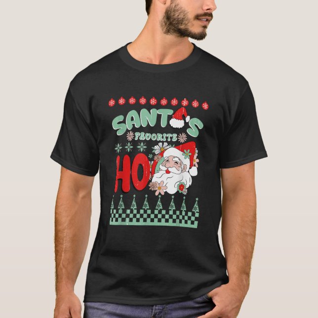 T-shirt Le Ho préféré de Santa  (Devant)