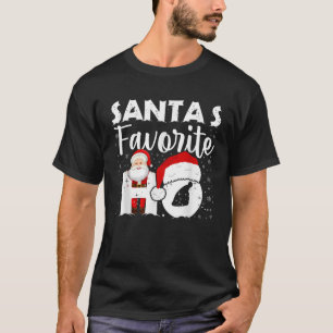 T-shirt Le Ho préféré du Père Noël Funny et marrant Noël