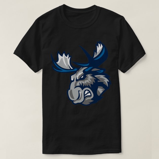 T-shirt Le hockey sur orignal du Manitoba est essentiel (Design devant)