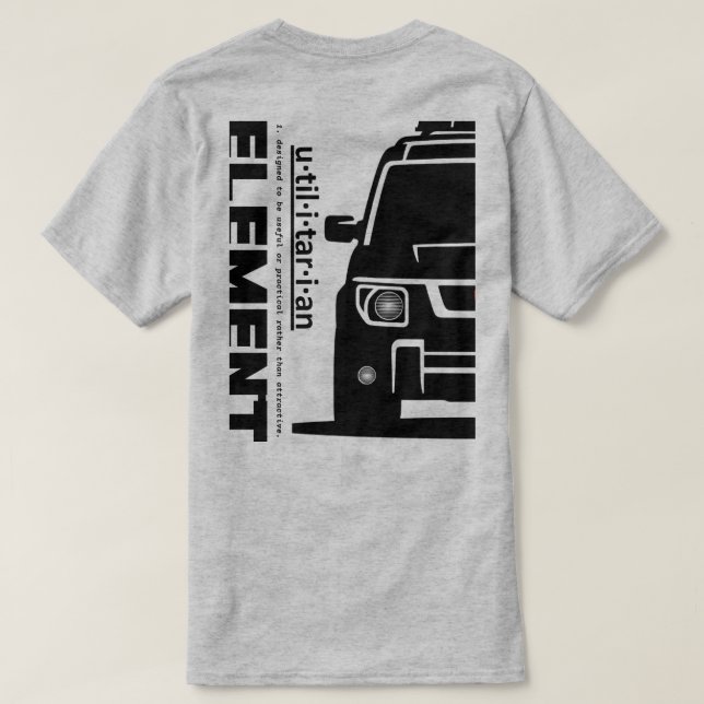 T-shirt Le Honda Element (Design dos)
