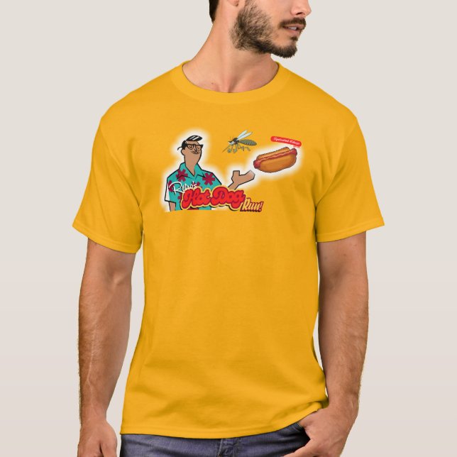 T-shirt Le Hot Dog Run de Retro (Devant)