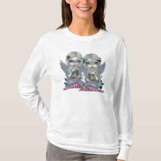 T-shirt Le houx et l'ange de fée de Noël de CHEMISE de