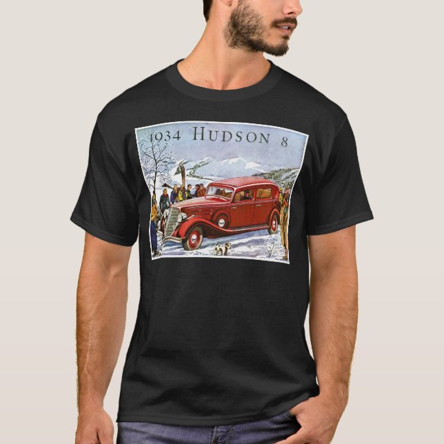 T-shirt Le Hudson 1934 8 - publicité vintage (Devant)