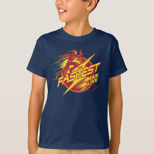 T-shirt Le instantané l'homme le plus rapide vivant