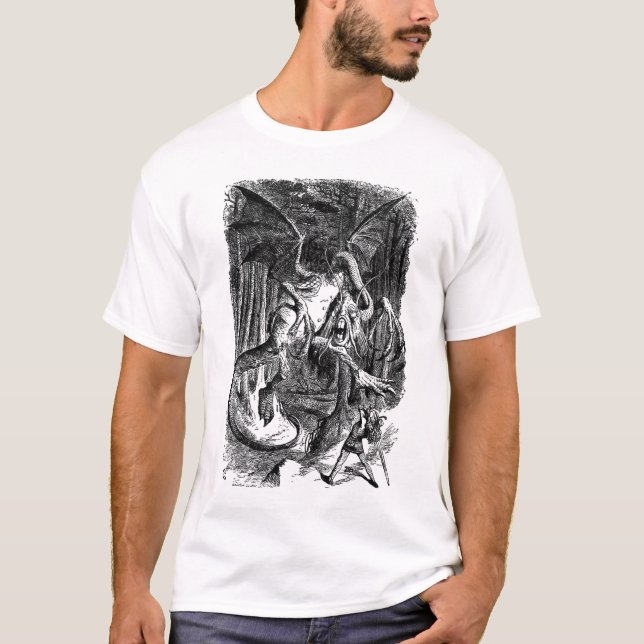 T-shirt Le Jabberwocky (Devant)