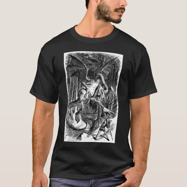 T-shirt Le Jabberwocky (Devant)