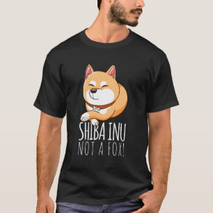 T-shirt Le Japonais Shiba Inu Pas Un Renard Kawaii Chien