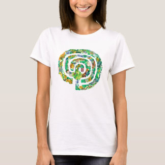 T-shirt Le jardin de labyrinthe - conception originale de