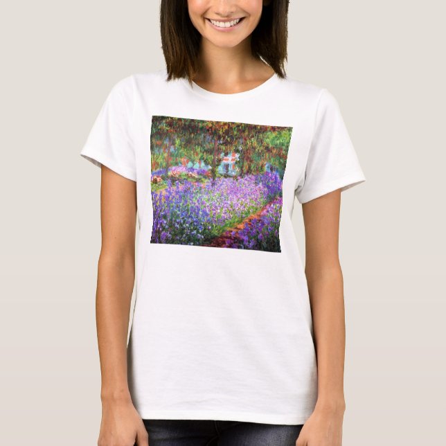 T-shirt Le jardin de l'artiste à Giverny, Claude Monet (Devant)