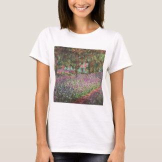 T-shirt Le jardin de l'artiste à Giverny par Claude Monet