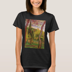 T-shirt Le jardin de l'hôpital Saint-Paul par Vincent van 
