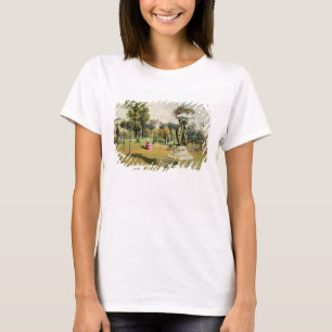 T-shirt Le jardin de terrasse, abbaye de Woburn