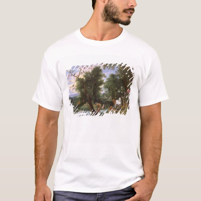 T-shirt Le jardin d'Éden, 1659 (Devant)