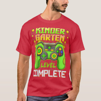 T-shirt Le jardin d'enfants complète le jeu vidéo de la de