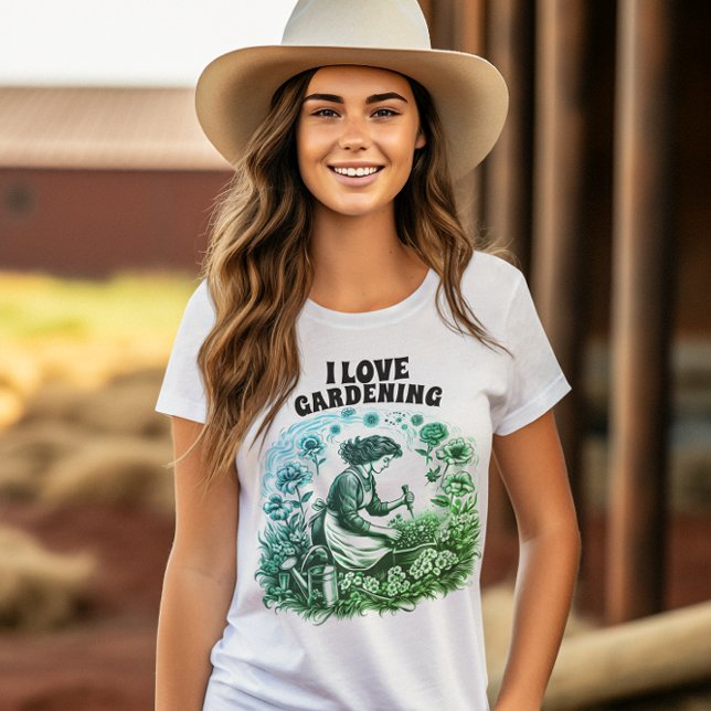 T-shirt Le jardin d'une femme (Créateur téléchargé)