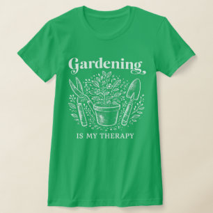 T-shirt Le jardinage est ma thérapie