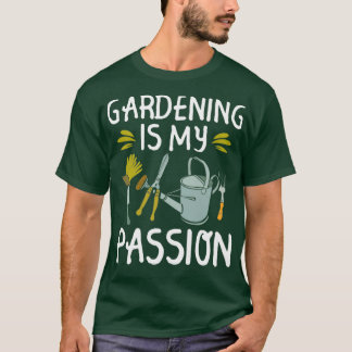 T-shirt Le jardinage est mon cadeau Amoureux des jardins d