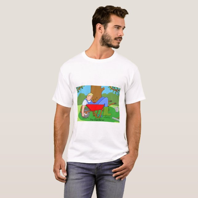 T-shirt Le jardinier (Devant entier)