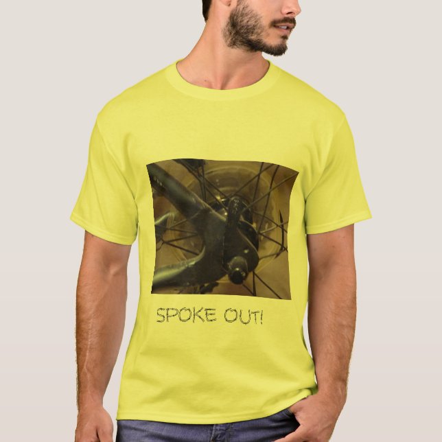 T-shirt Le jaune "a parlé !" T. (Devant)