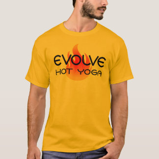 T-shirt Le jaune évoluent la pièce en t