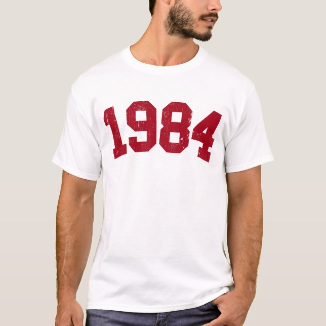 T-shirt Le Jersey 1984 (Devant)