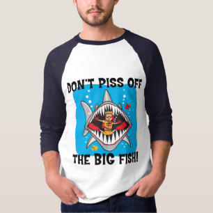 T-shirt Le Jersey des hommes drôles de plongée à l'air