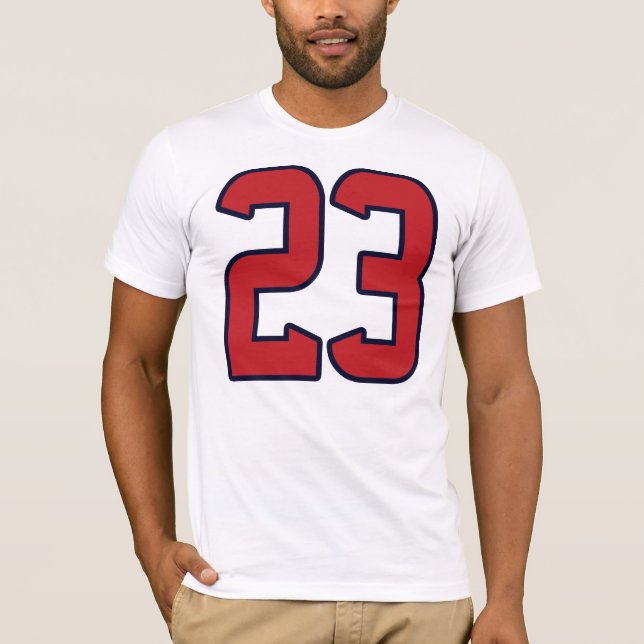 T-shirt Le Jersey numéro 23 (Devant)