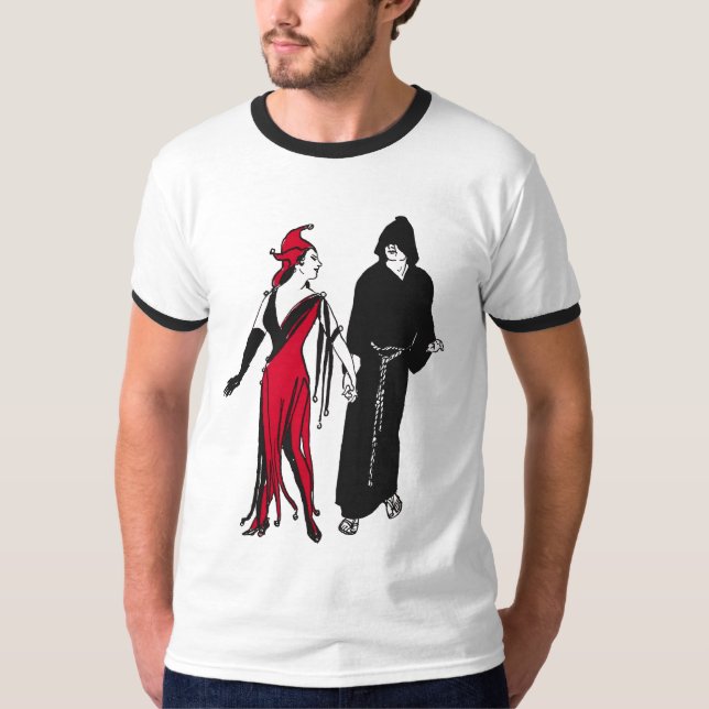 T-shirt Le Jester et le moine (Devant)