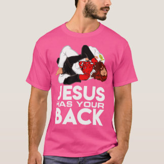 T-shirt Le Jésus chrétien du Jiu Jitsu brésilien a votre d