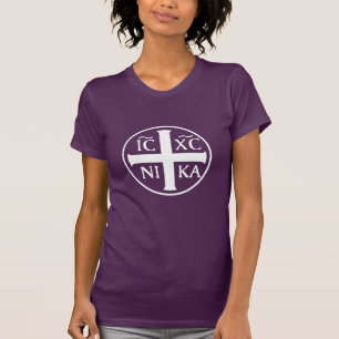 T-shirt Le Jésus-Christ de Christogram ICXC NIKA conquier