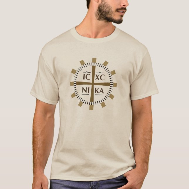 T-shirt Le "Jésus-Christ surmonte, "de couleur claire (Devant)