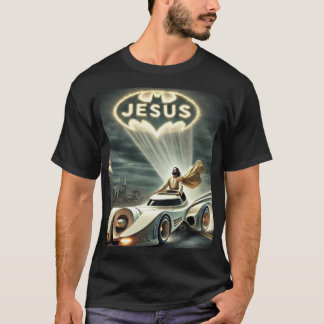 T-shirt Le Jesusmobile : Sauveur dans la nuit
