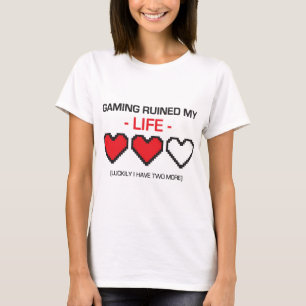 T-SHIRT LE JEU A RUINÉ MA VIE !