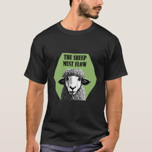 T-shirt Le jeu de société de stratégie de ressources Sheep