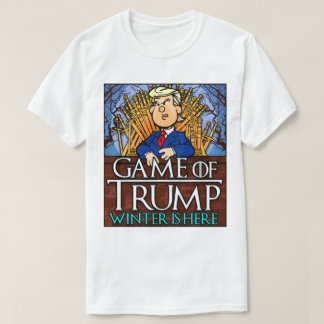 T-shirt Le jeu de Trump Winter est là