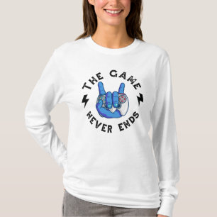 T-shirt Le jeu ne se termine jamais
