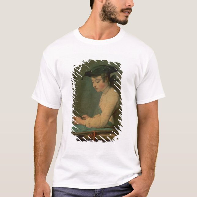 T-shirt Le jeune dessinateur, 1737 (Devant)