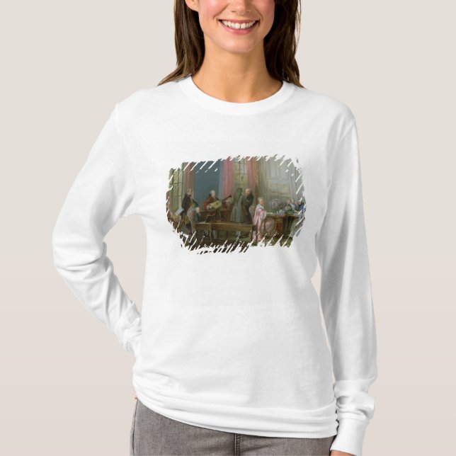 T-shirt Le jeune Mozart au clavicorde (Devant)